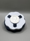 Coin/Button Vise for Cleaning