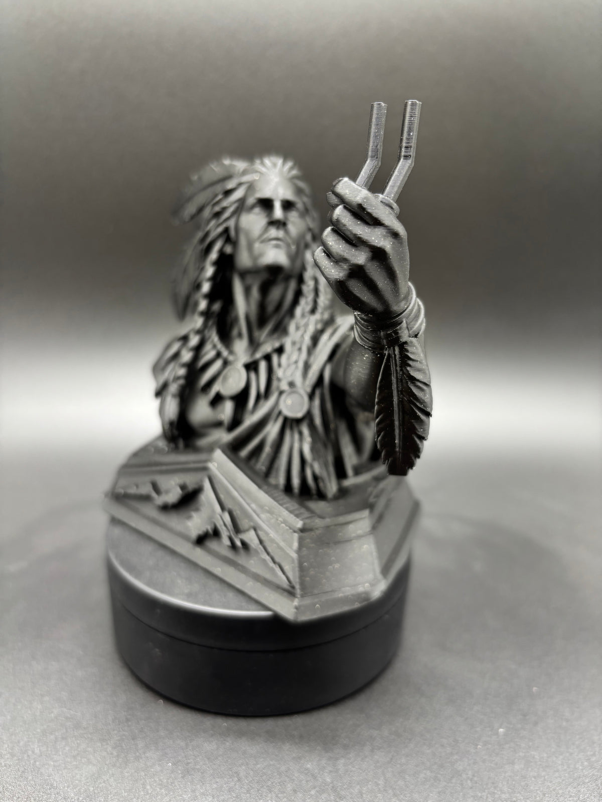 Native American Warrior Display