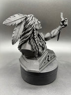 Native American Warrior Display