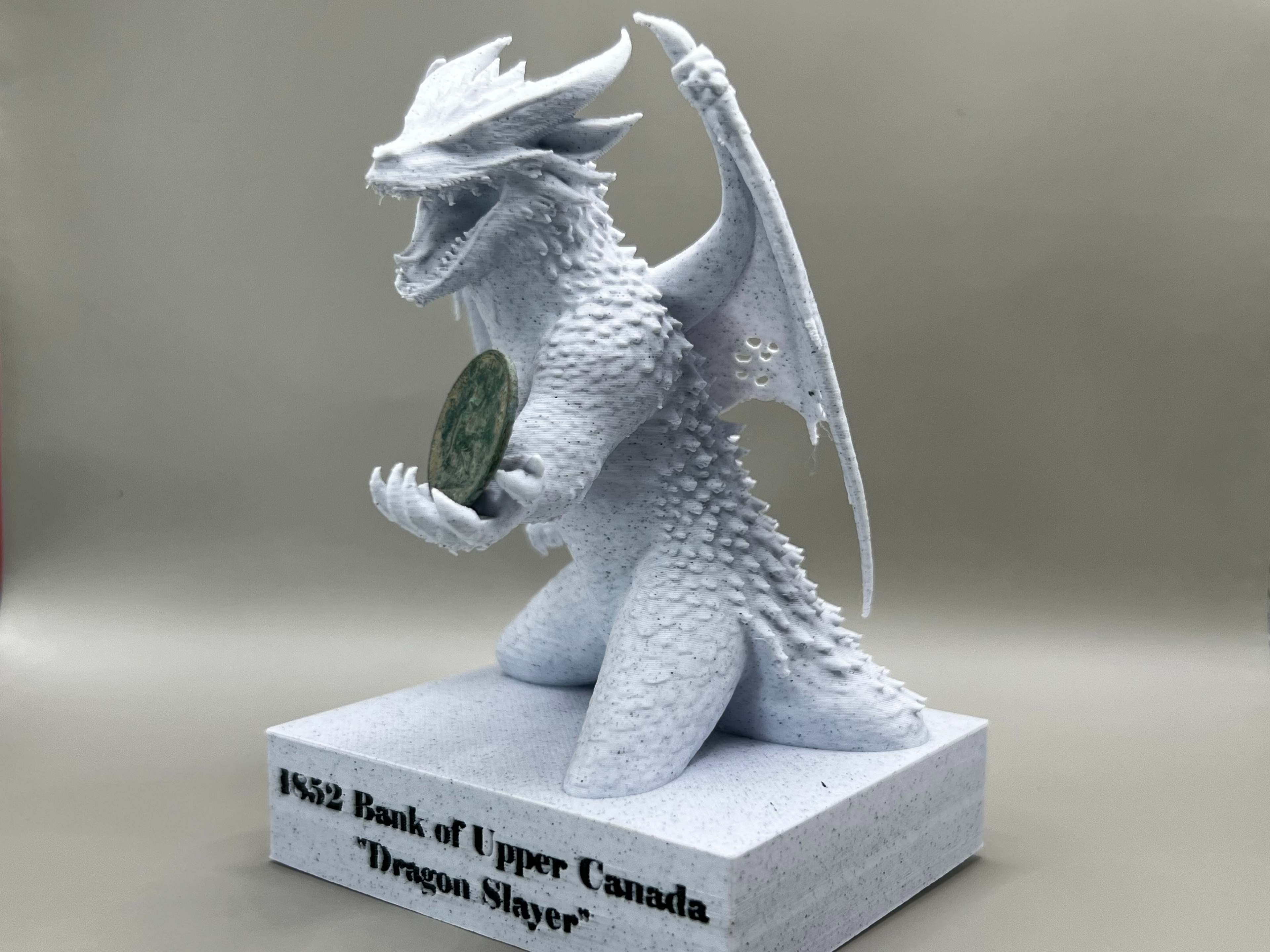 Bank of Upper Canada - Dragon Slayer Custom Display