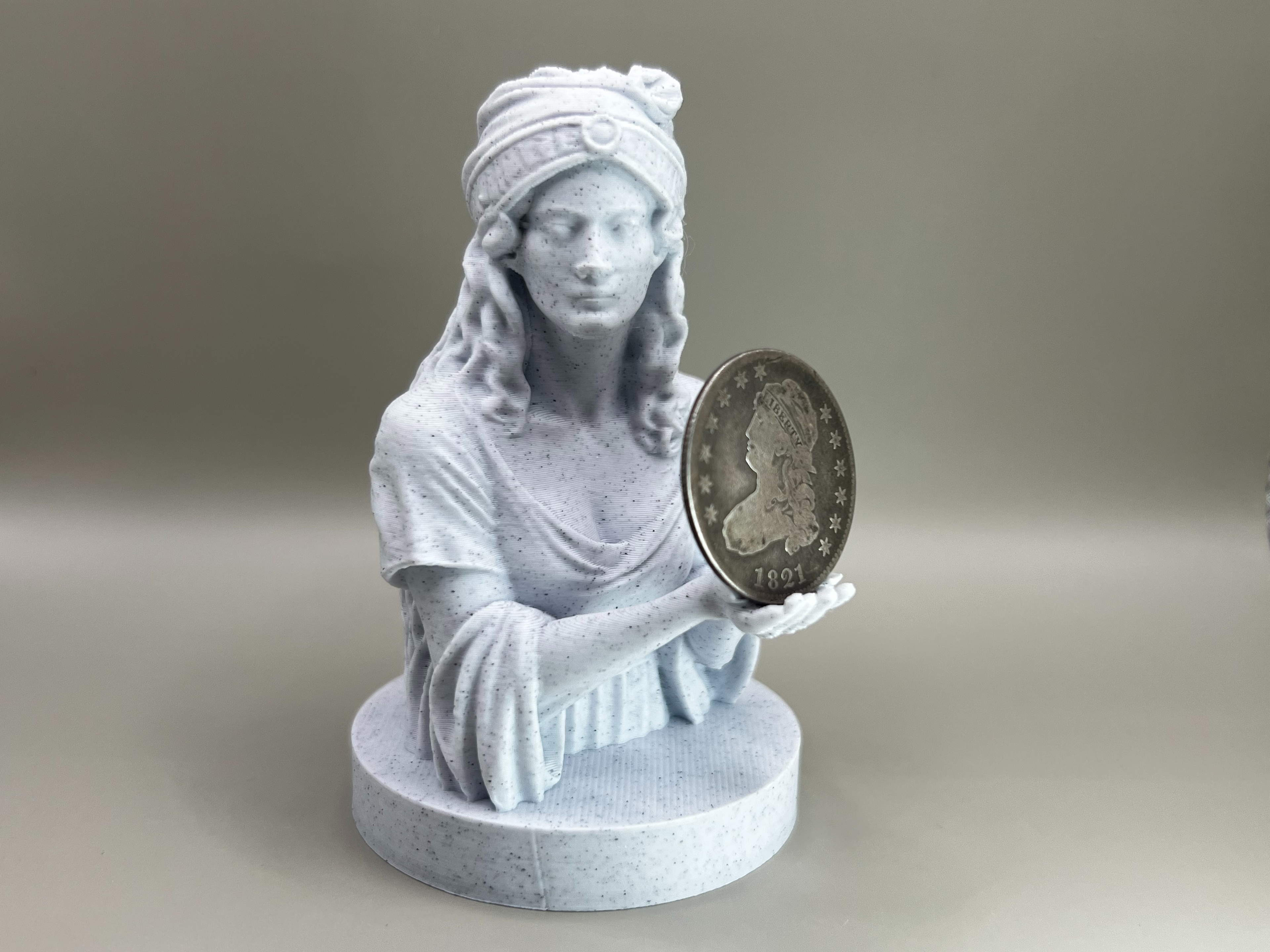 Liberty Cap Bust Display
