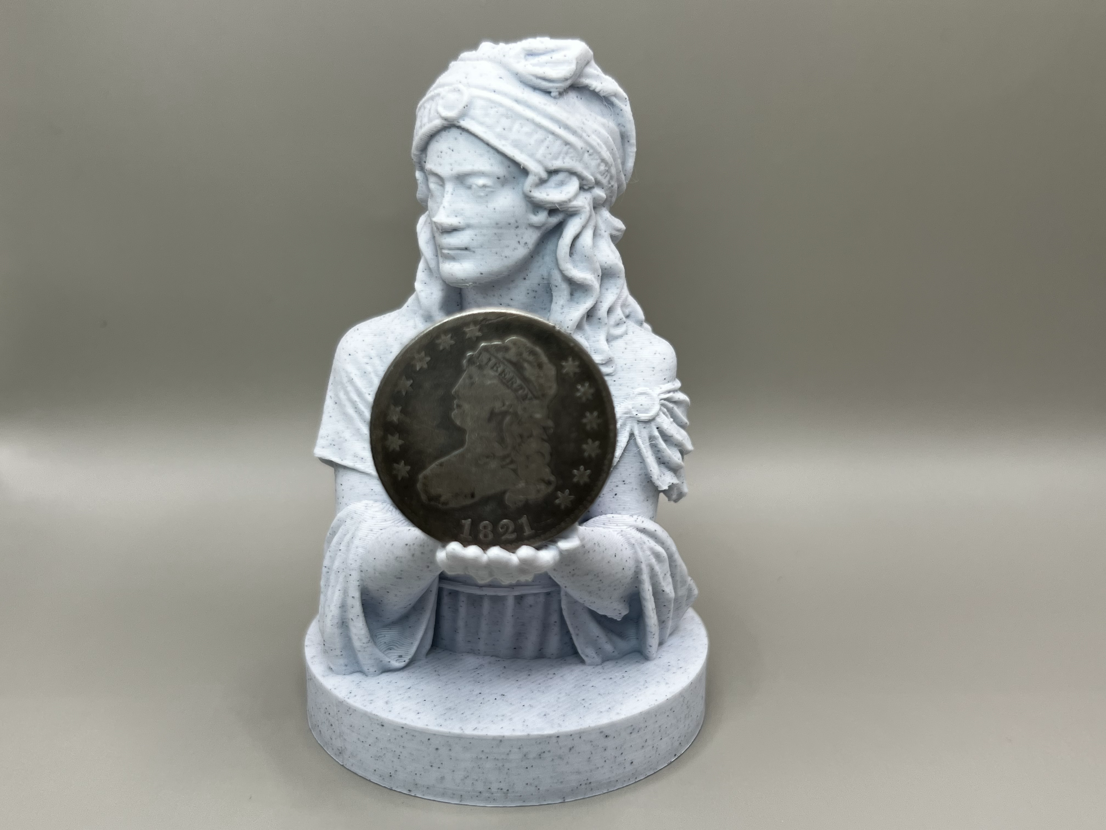 Liberty Cap Bust Display