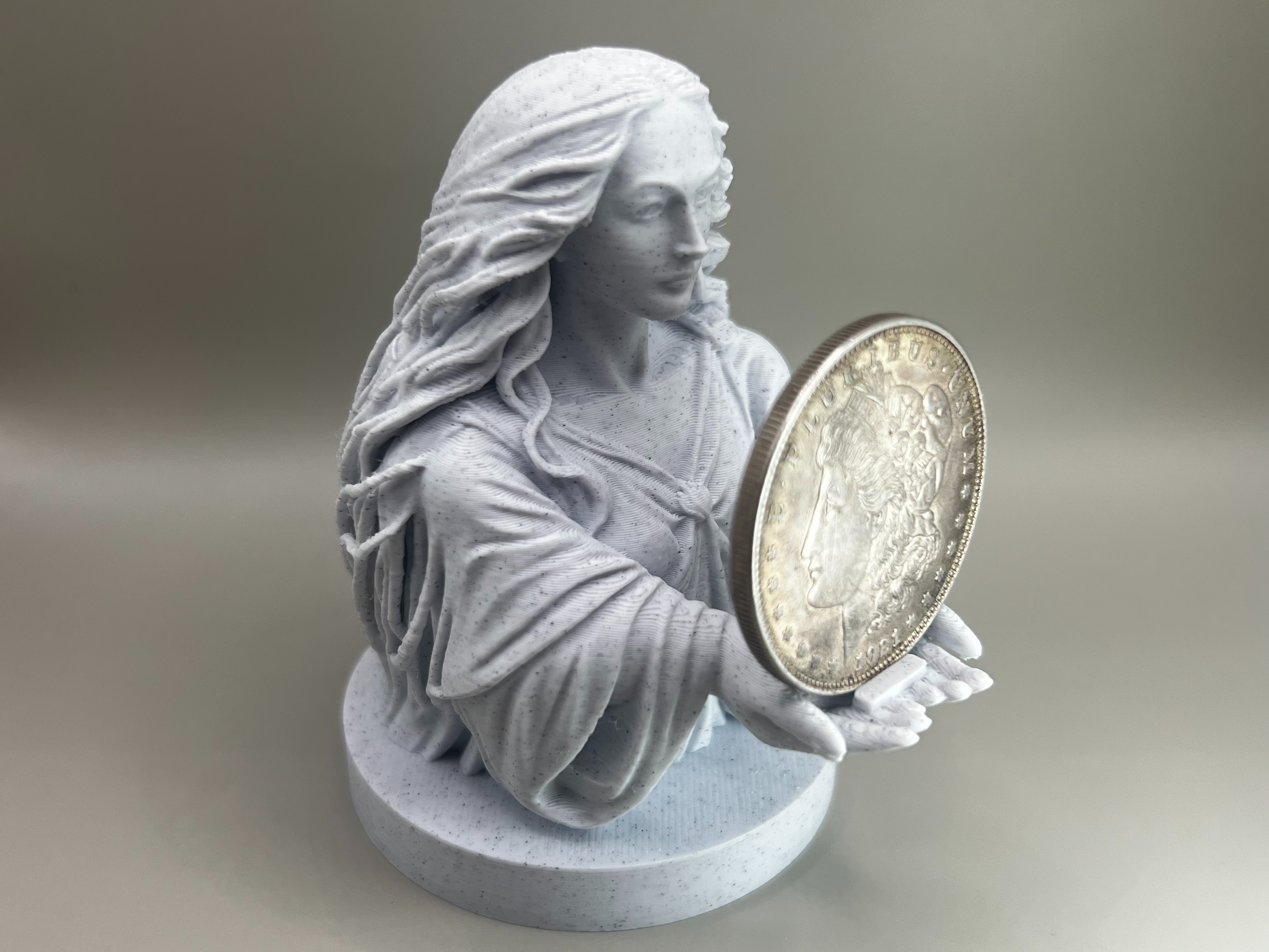 Liberty Flowing Hair Display