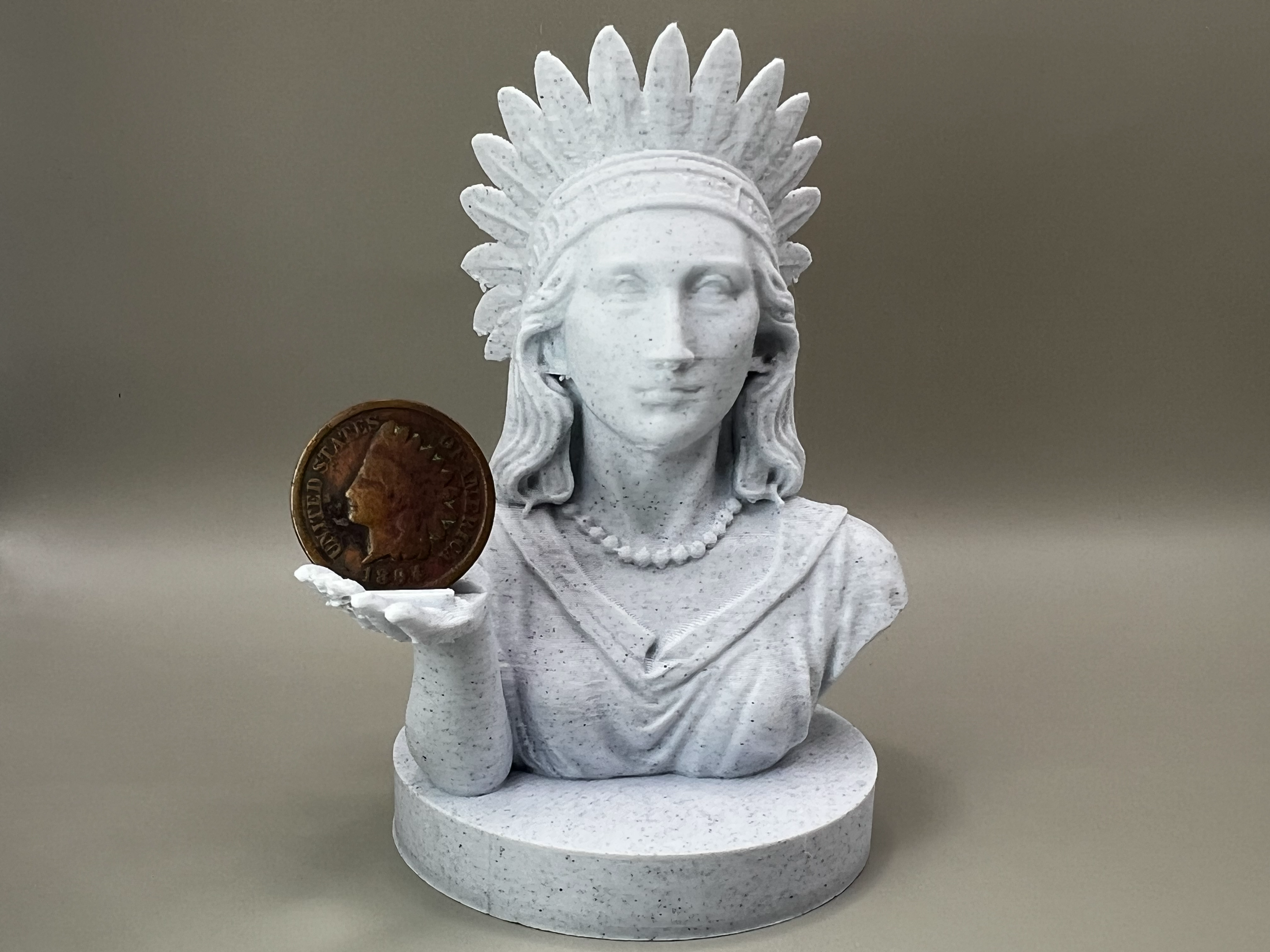 Liberty Indian Head Cent Display