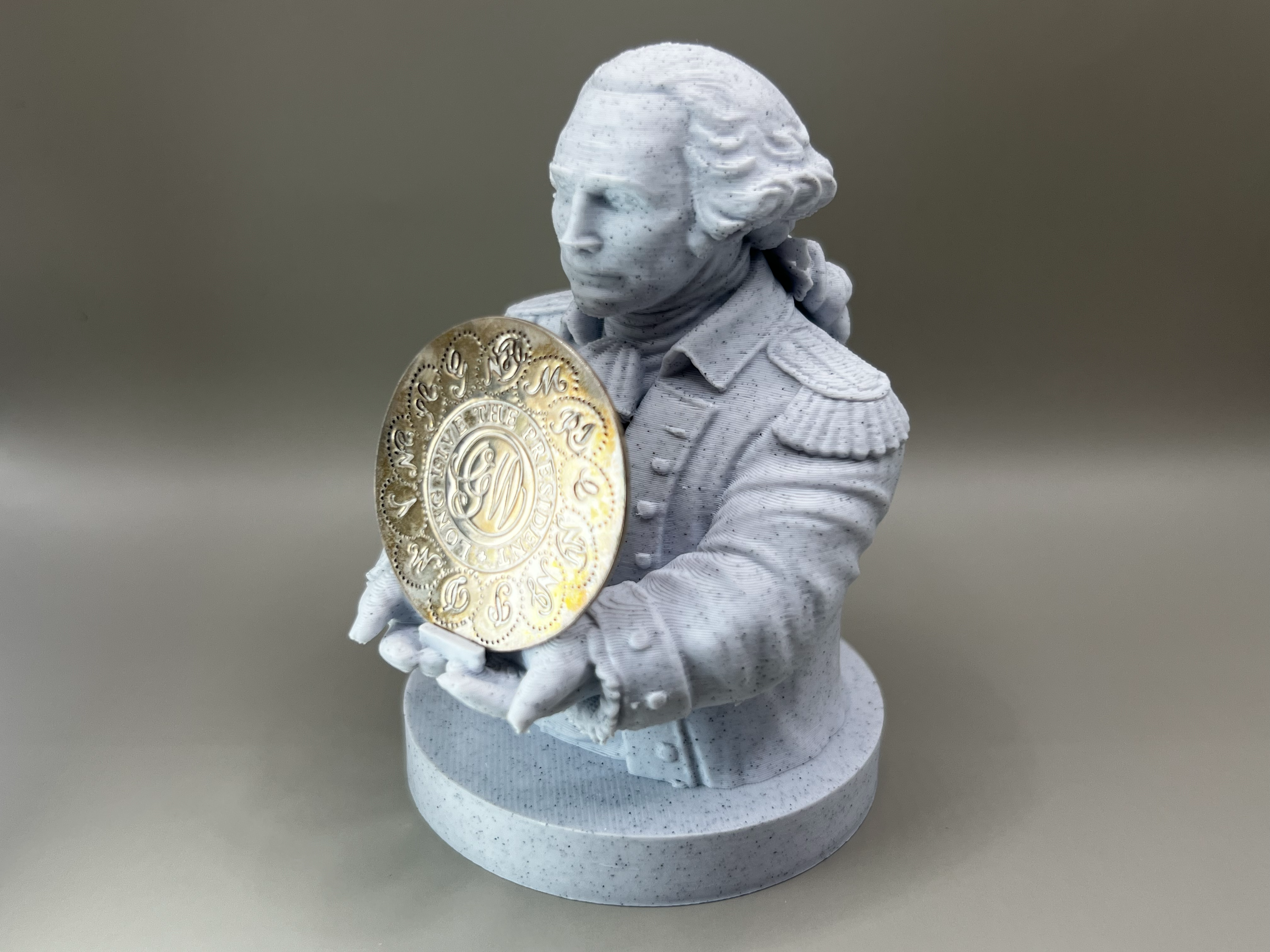 George Washington Inaugural Button Display
