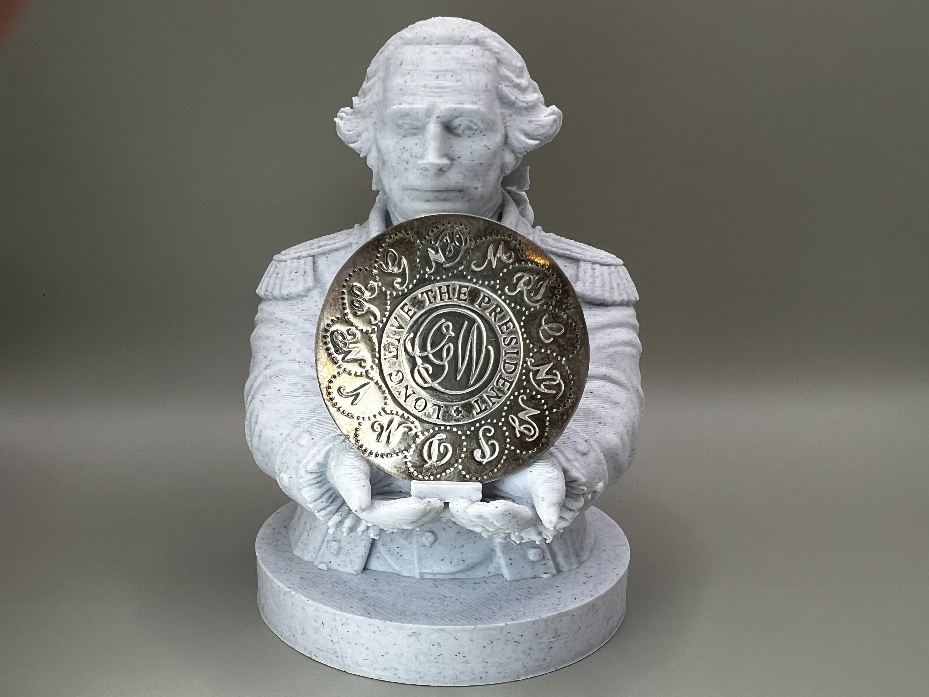 George Washington Inaugural Button Display