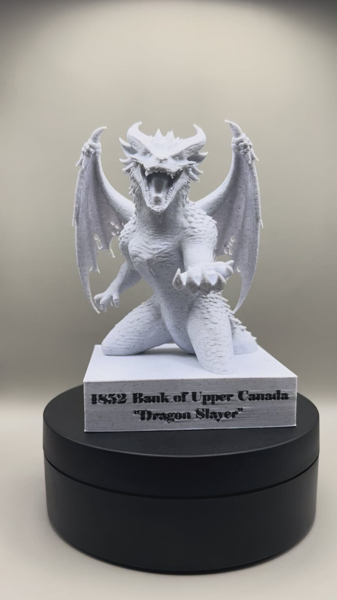 Bank of Upper Canada - Dragon Slayer Custom Display