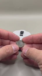 Coin/Button Vise for Cleaning