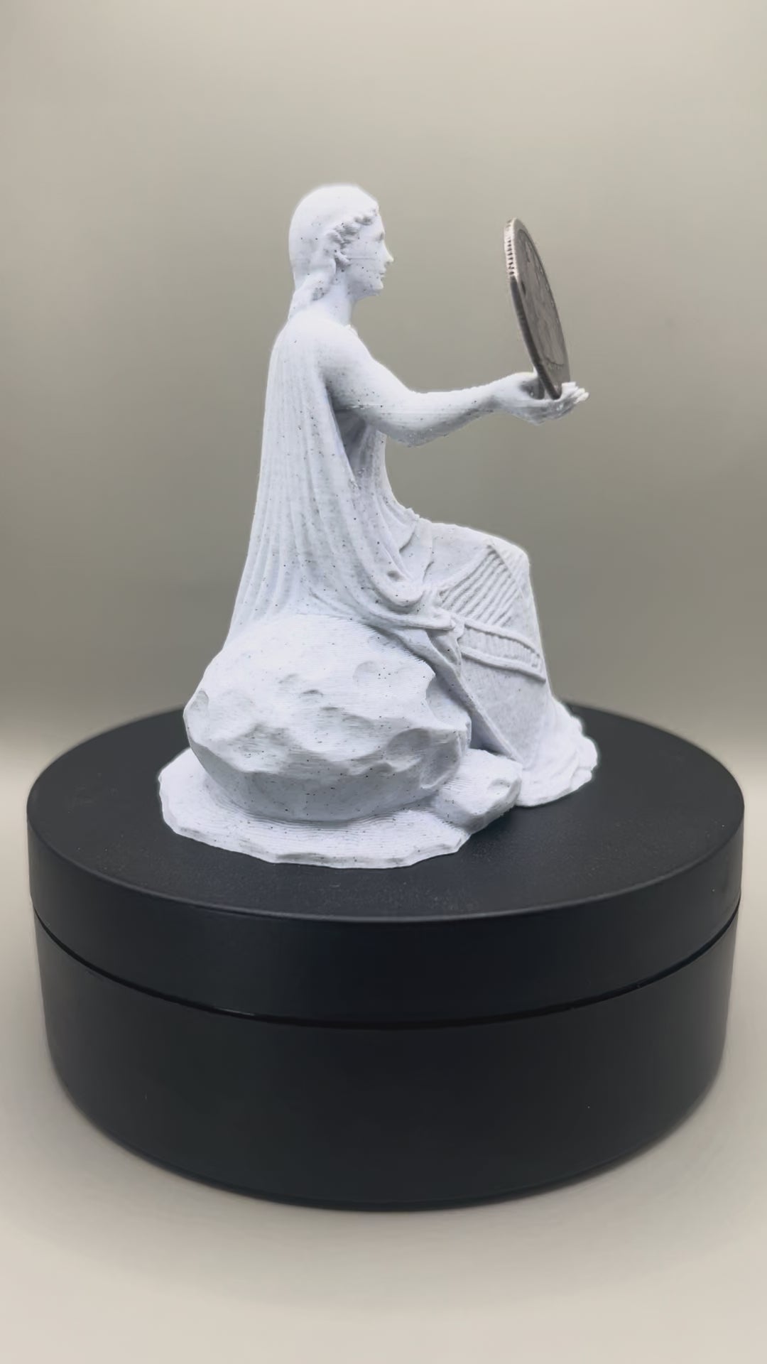 Seated Liberty Display