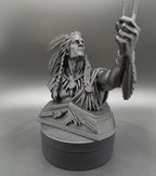 Native American Warrior Display