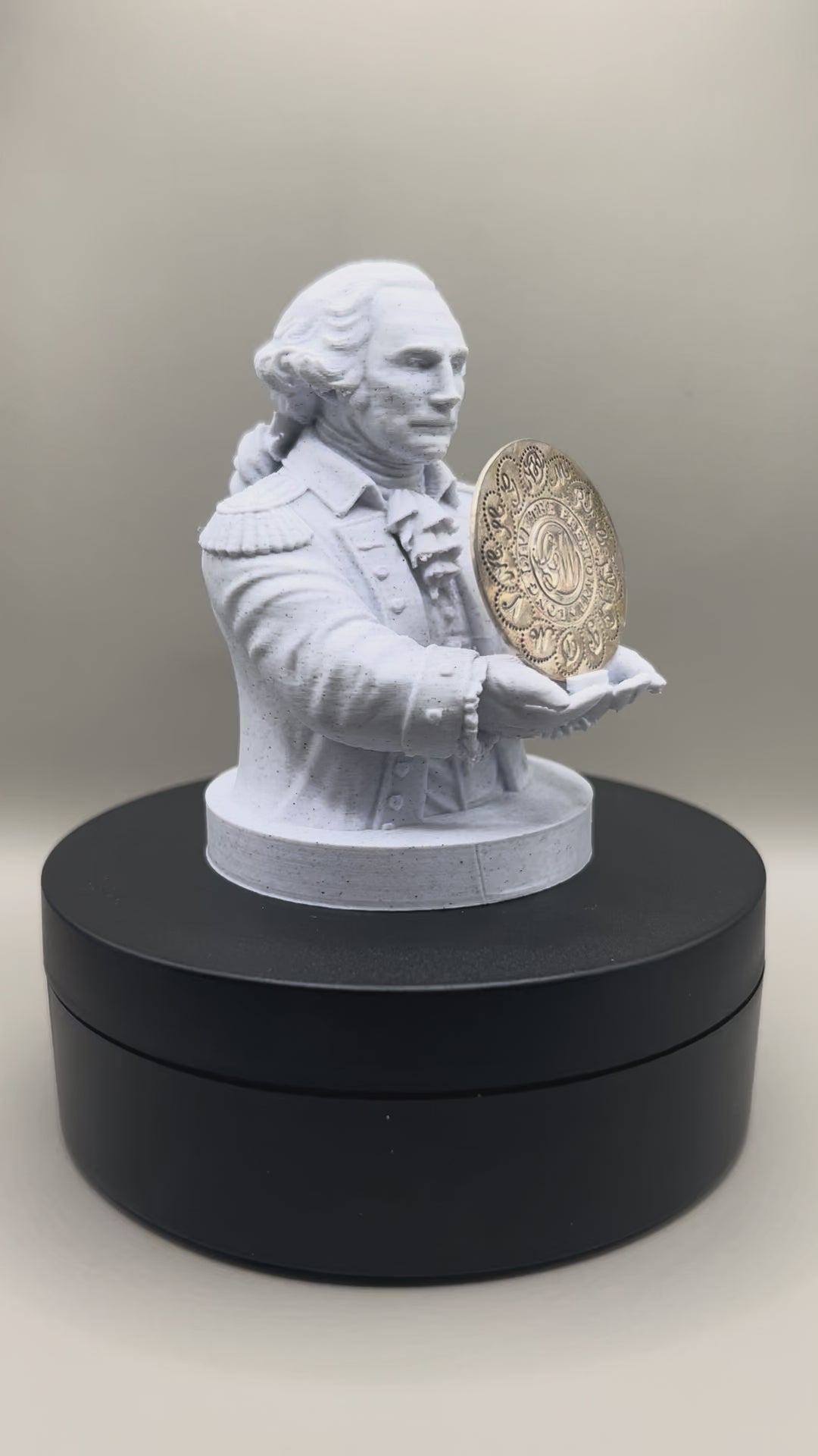 George Washington Inaugural Button Display